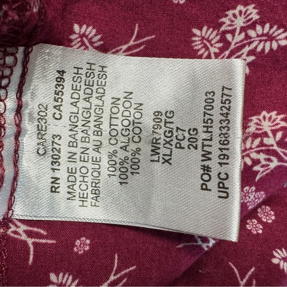 Wrangler Peral Snap Button Down Shirt Size XL - Picture 9 of 11